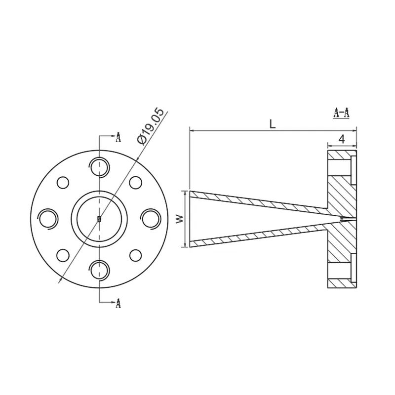 Conical Horn Antenna specification